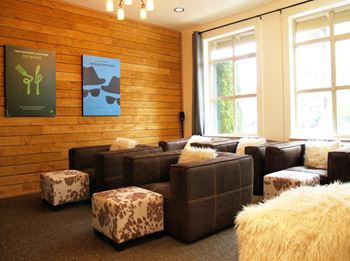 Luxurious clubhouse with theatre room